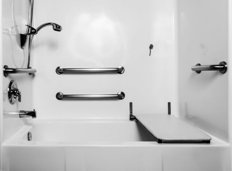 Accessible Bathtub with Features